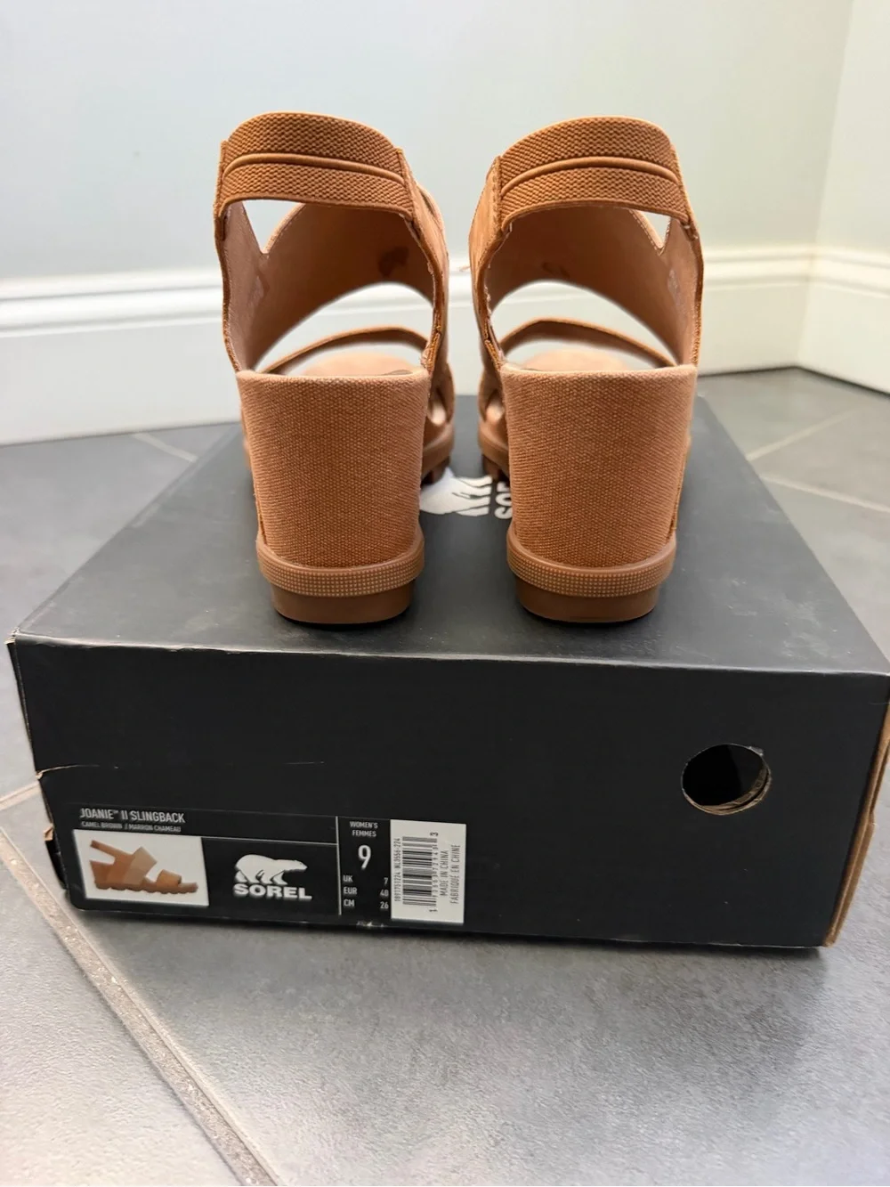 Sorel Joanie II Slingback Wedge Sandals